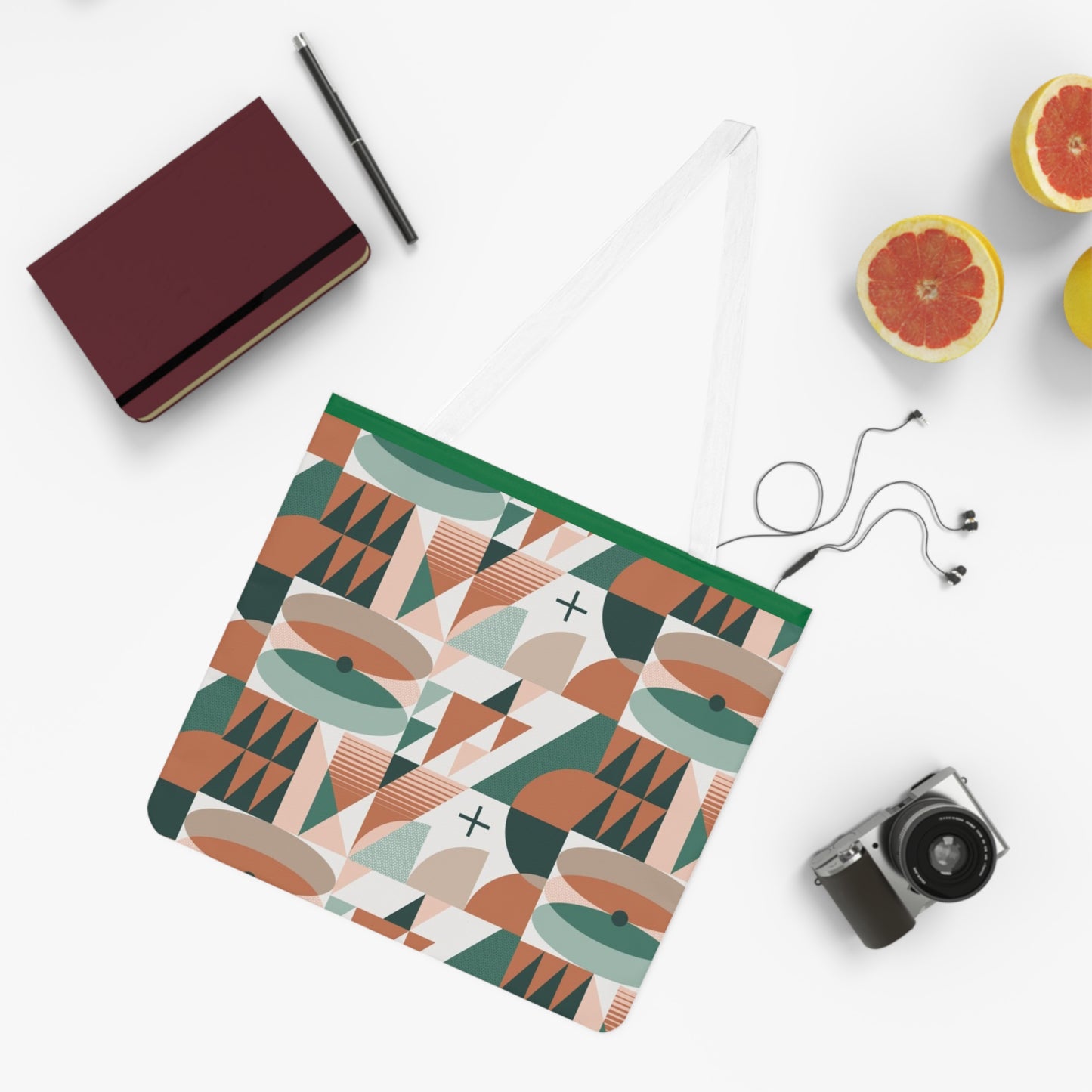 Pattern Shoulder Tote Bag (AOP)