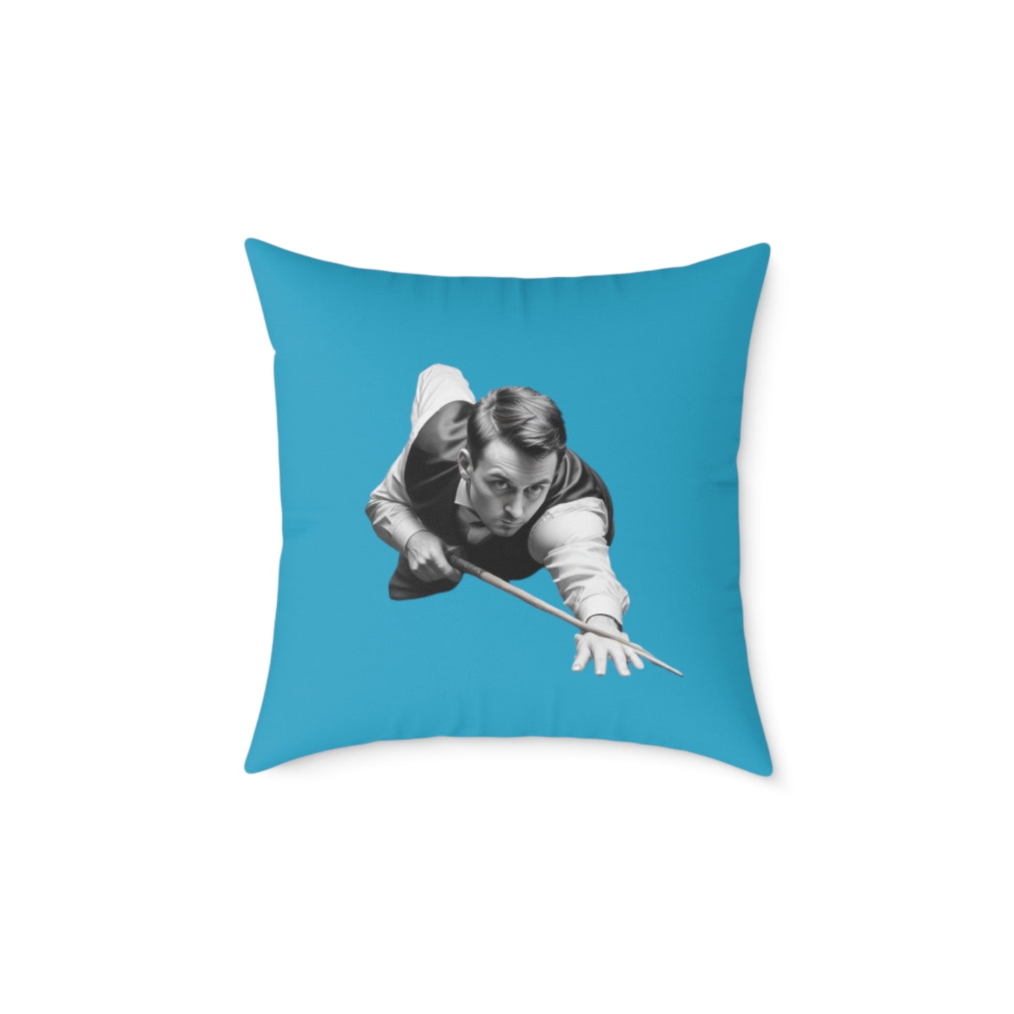 Snooker Square Poly Canvas Pillow