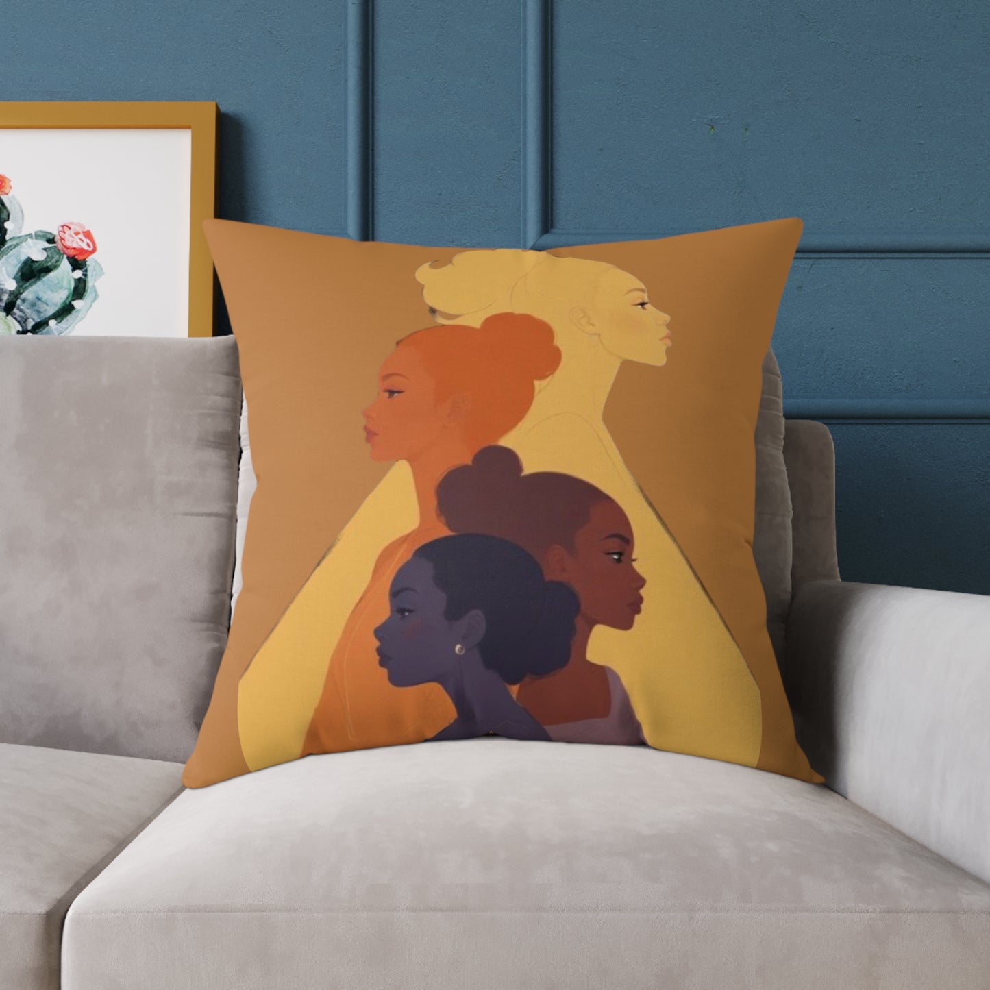 Angeline Poly Canvas Pillow