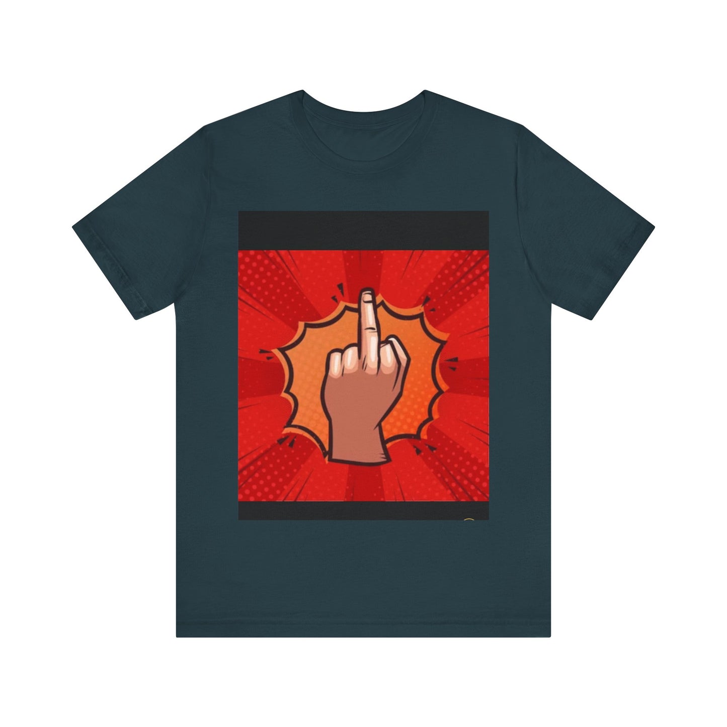 Crude Fuck You Jersey Short Sleeve Tshirt