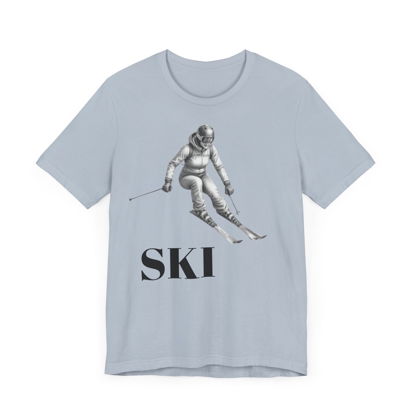 Skiing Jersey Short Sleeve Tee