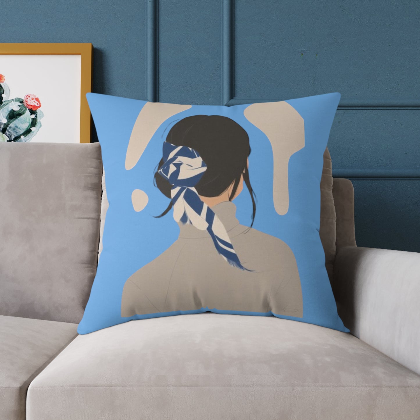 Angeline Poly Canvas Pillow