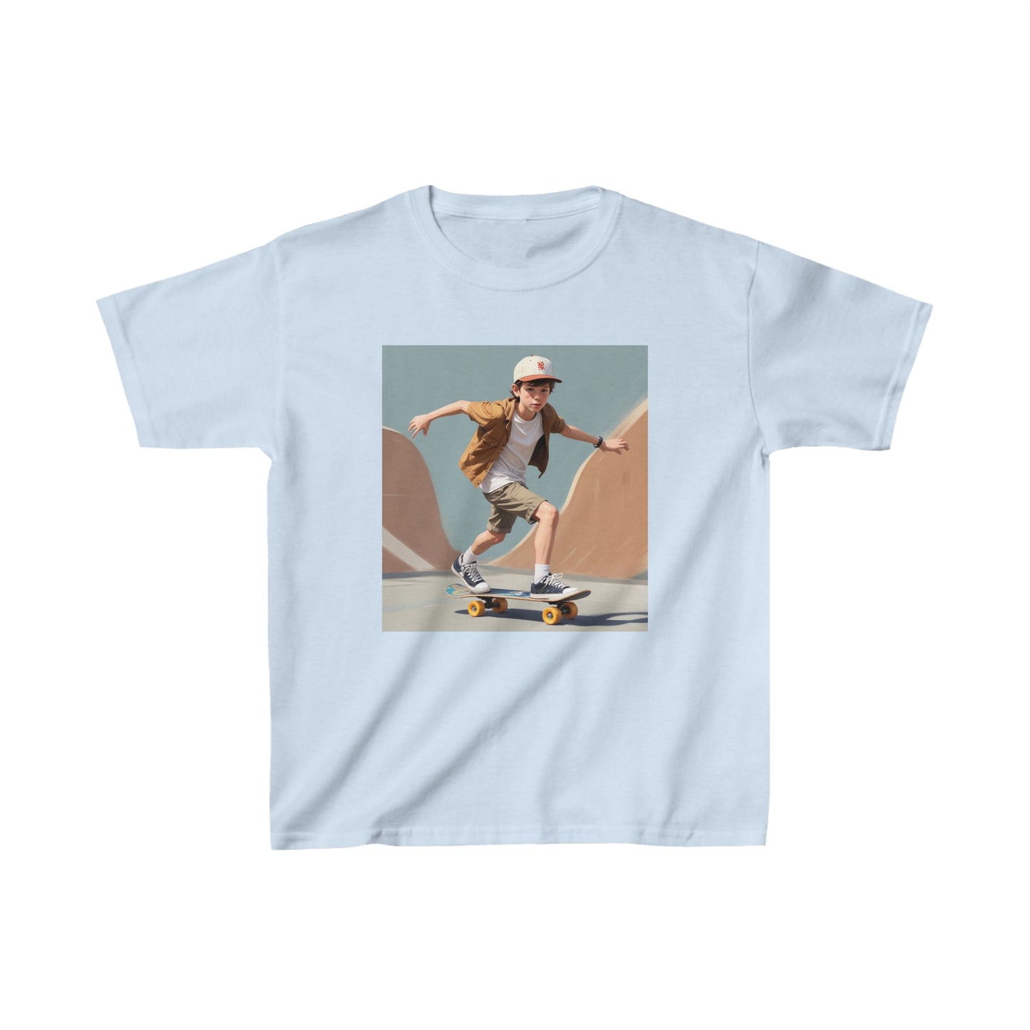 Skater Boy Kids Heavy Cotton™ Tee