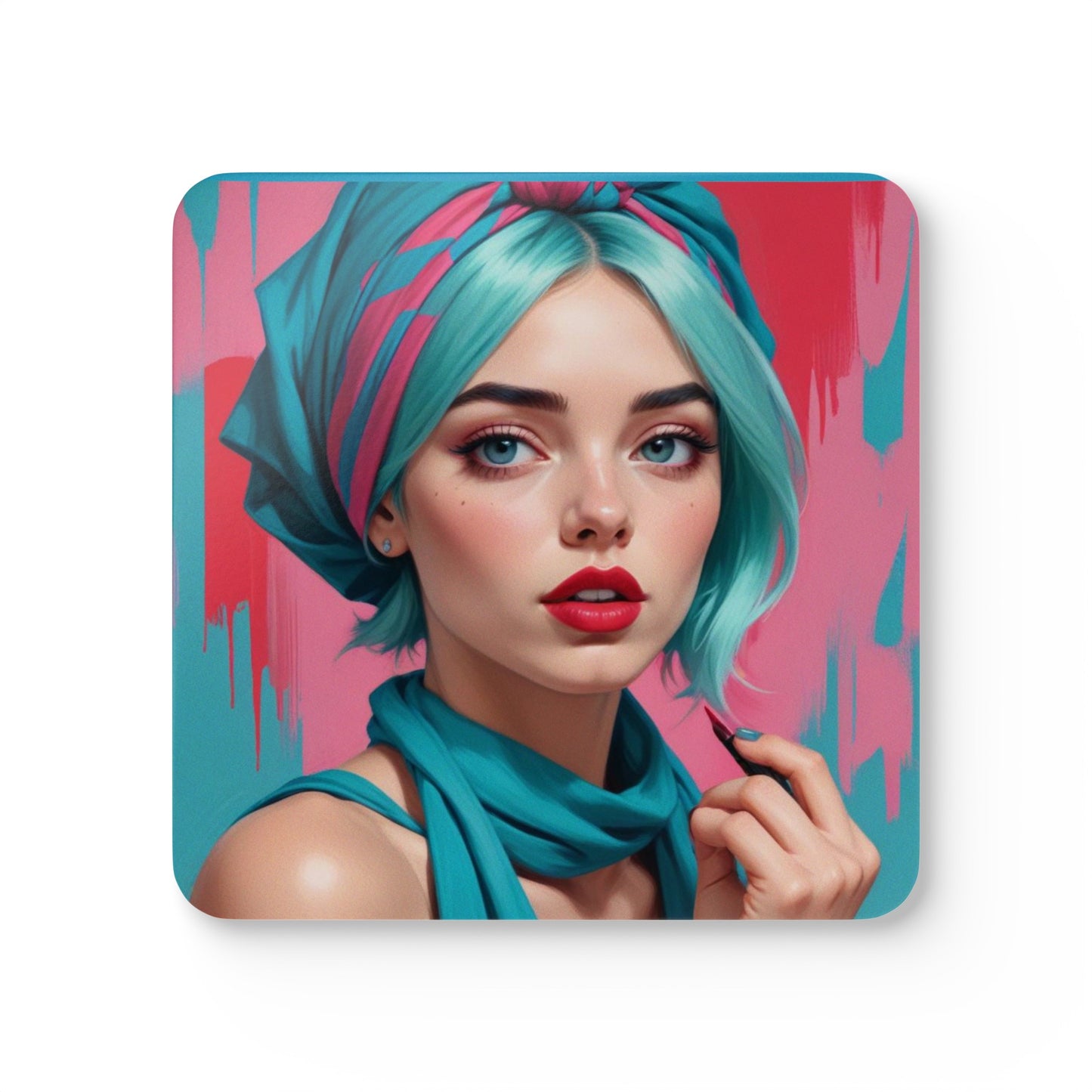 She Corkwood Coaster Set