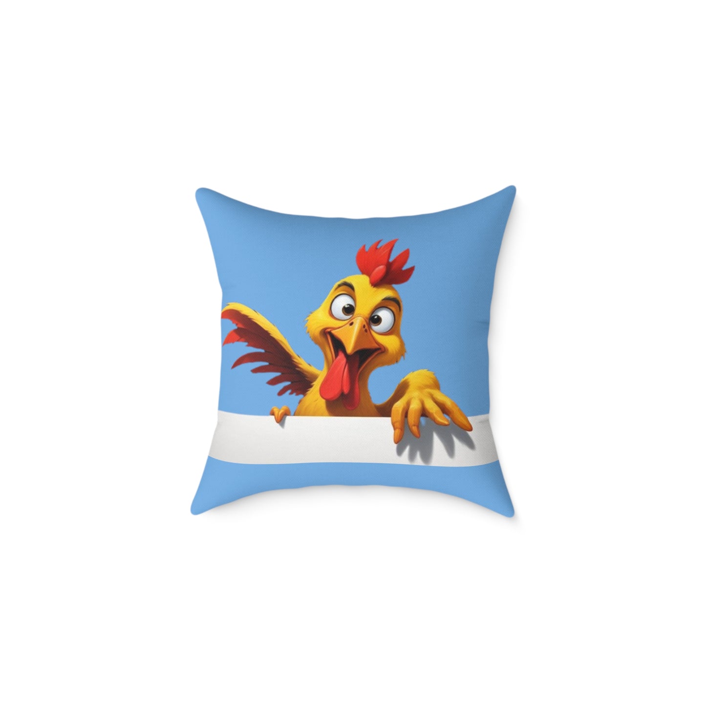 Squark Square Poly Canvas Pillow