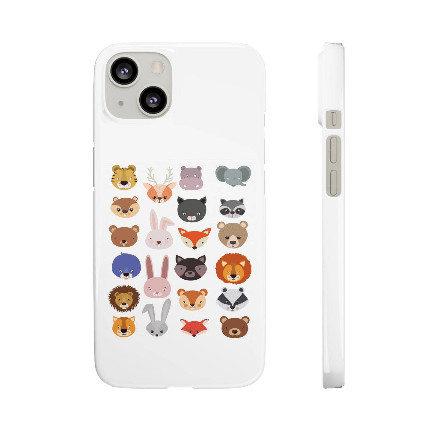 Kids Animal Snap Cases Children’s Animal Phone Cover Wildlif e Cover.