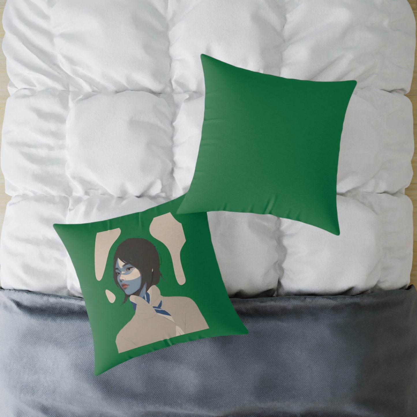 Angeline Poly Canvas Pillow