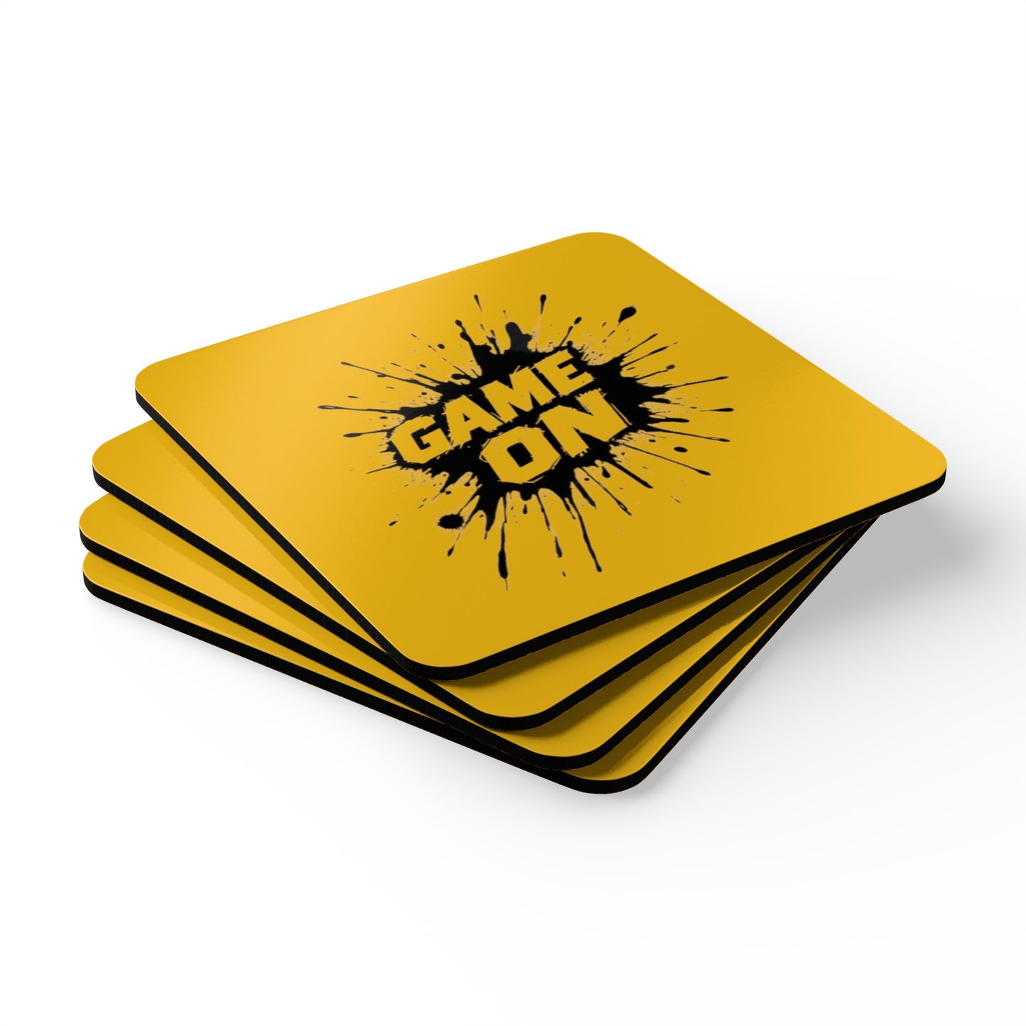 Gaming Corkwood Coaster Set
