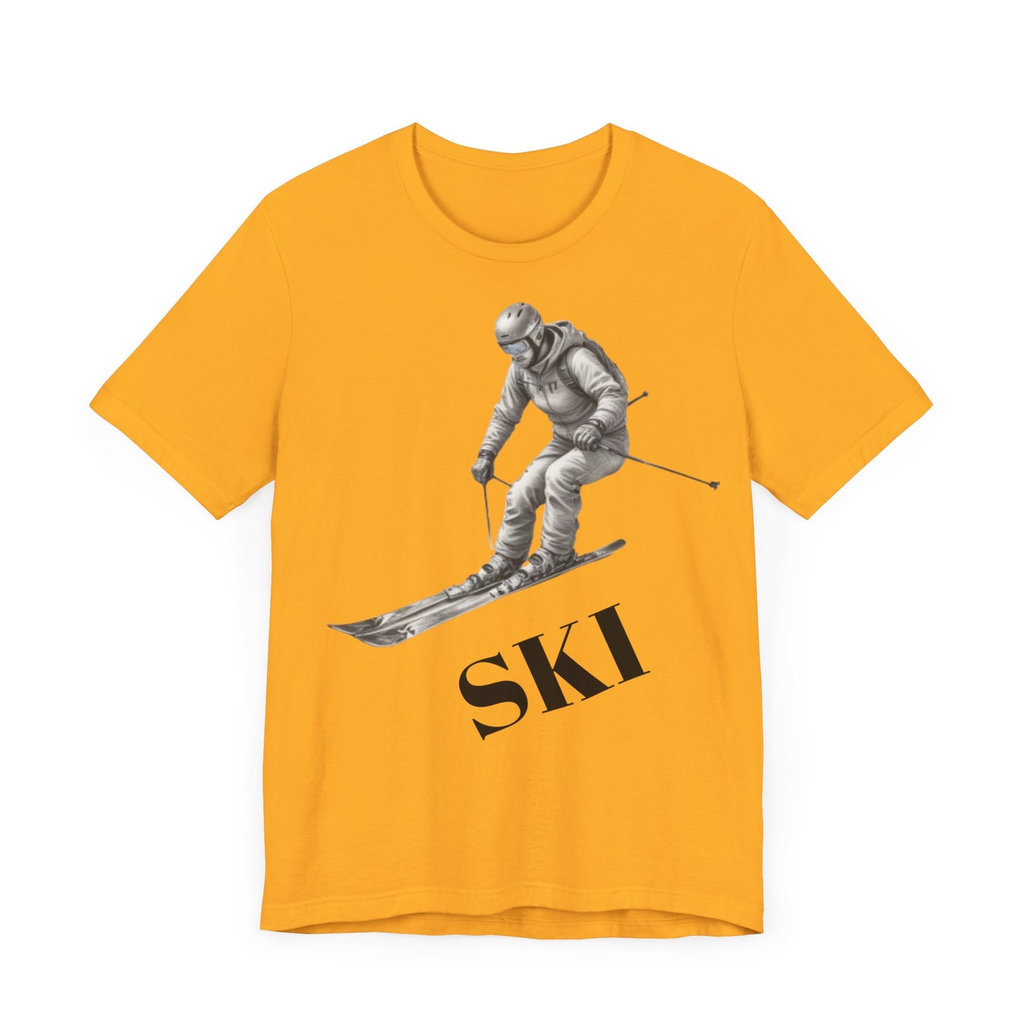 Skiing Jersey Short Sleeve Tee