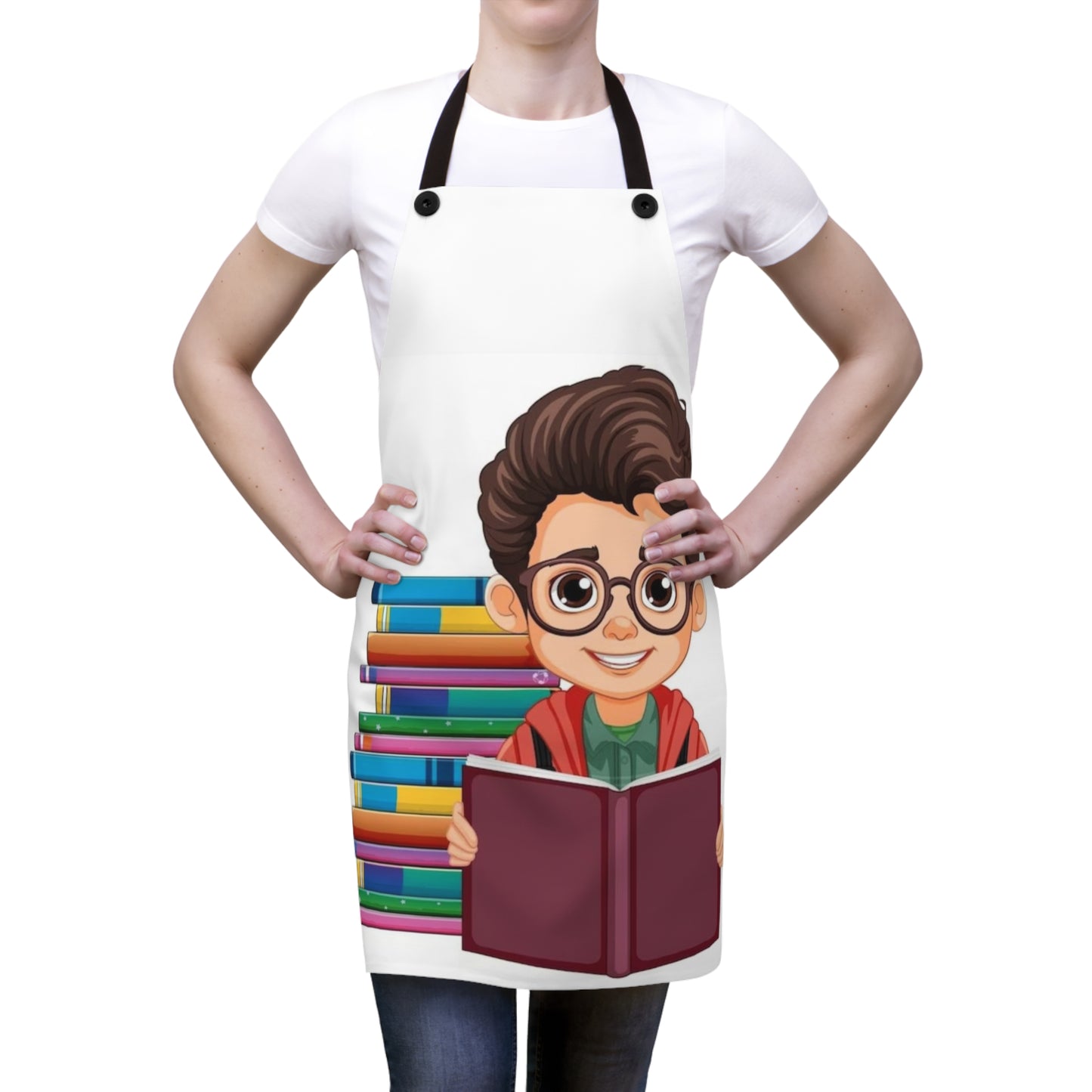 Bookworm Picture Apron (AOP)