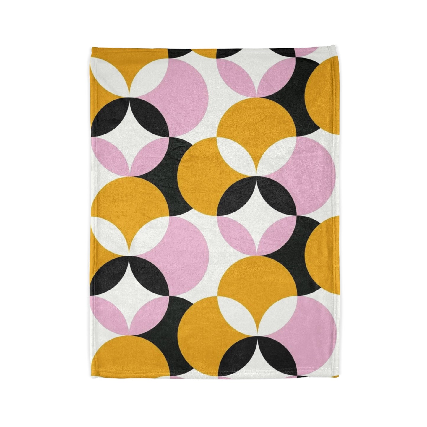 60s patterns Soft Polyester Blanket