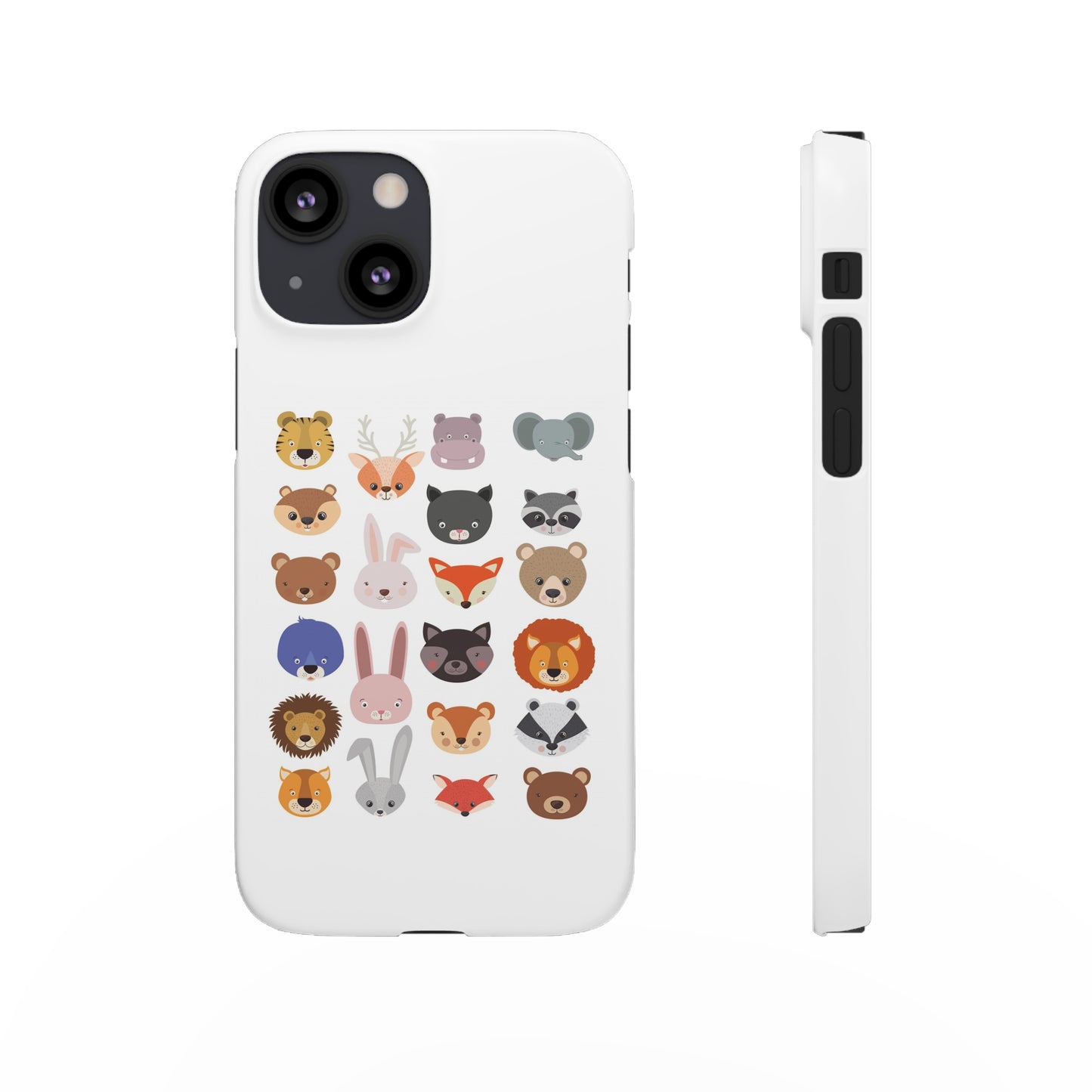Kids Animal Snap Cases Children’s Animal Phone Cover Wildlif e Cover.