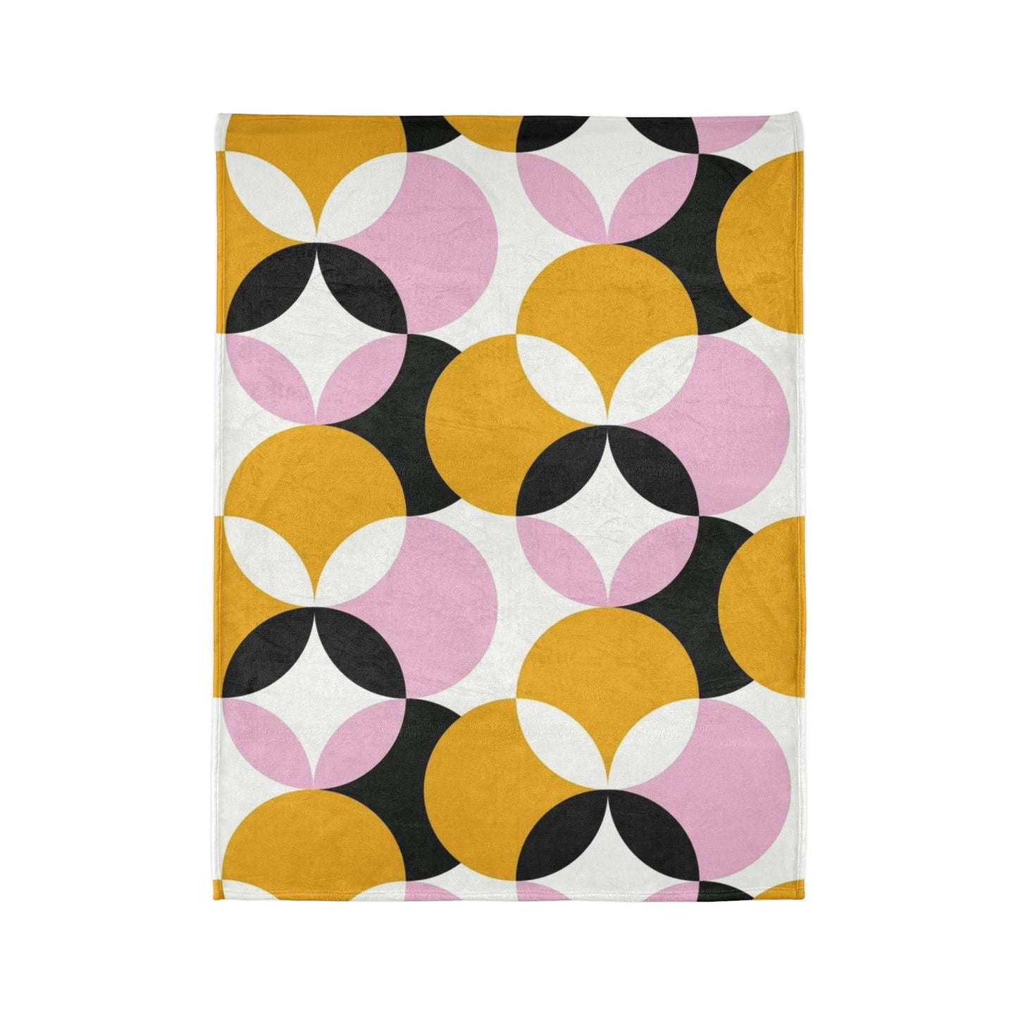 60s patterns Soft Polyester Blanket