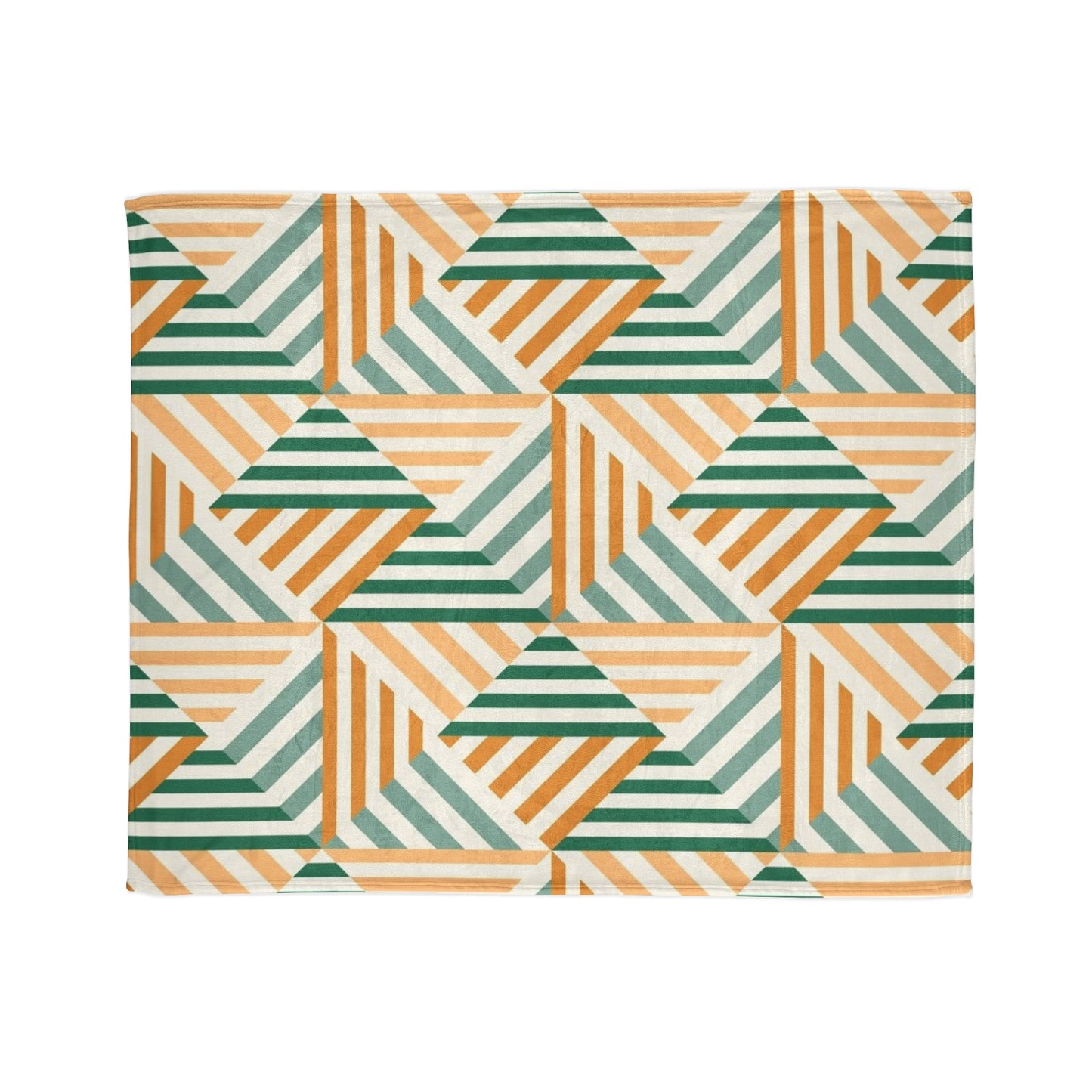 60s patterns Soft Polyester Blanket