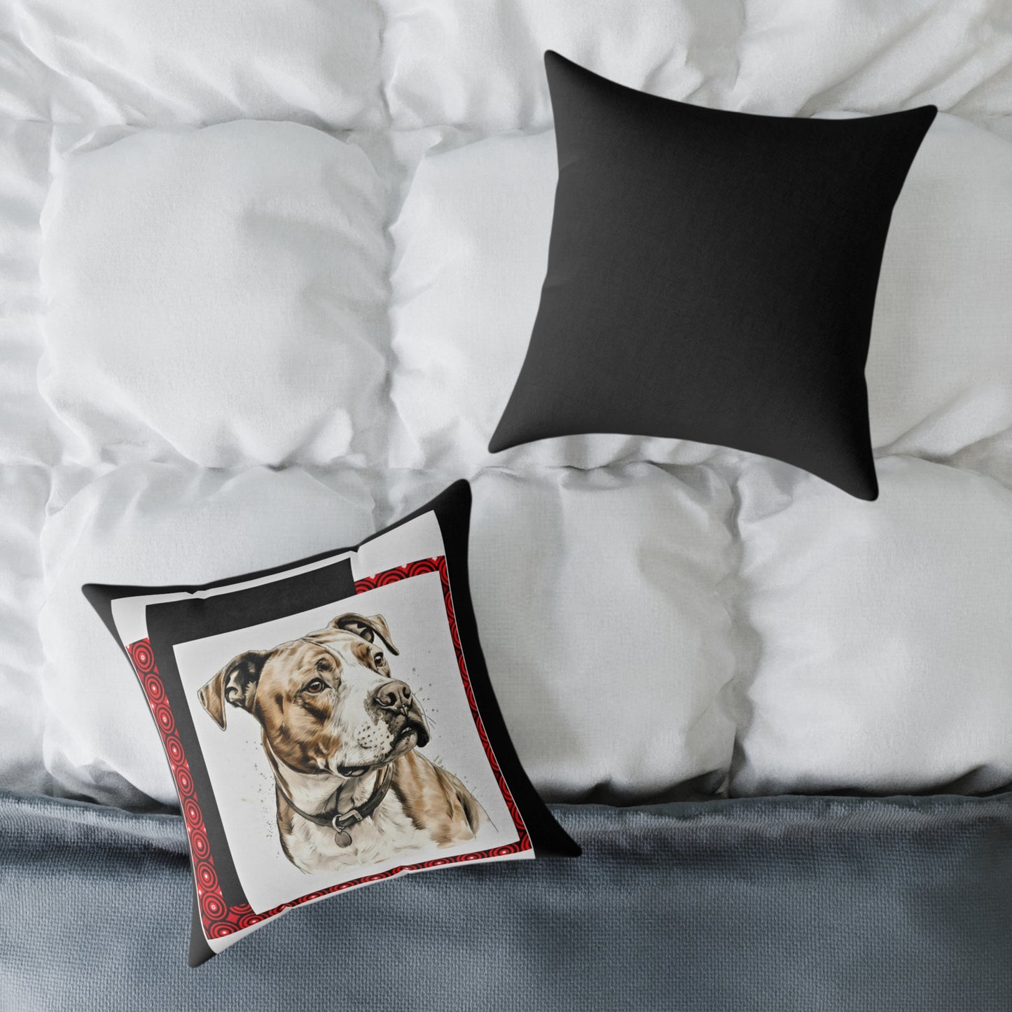 Square Poly Canvas Pillow
