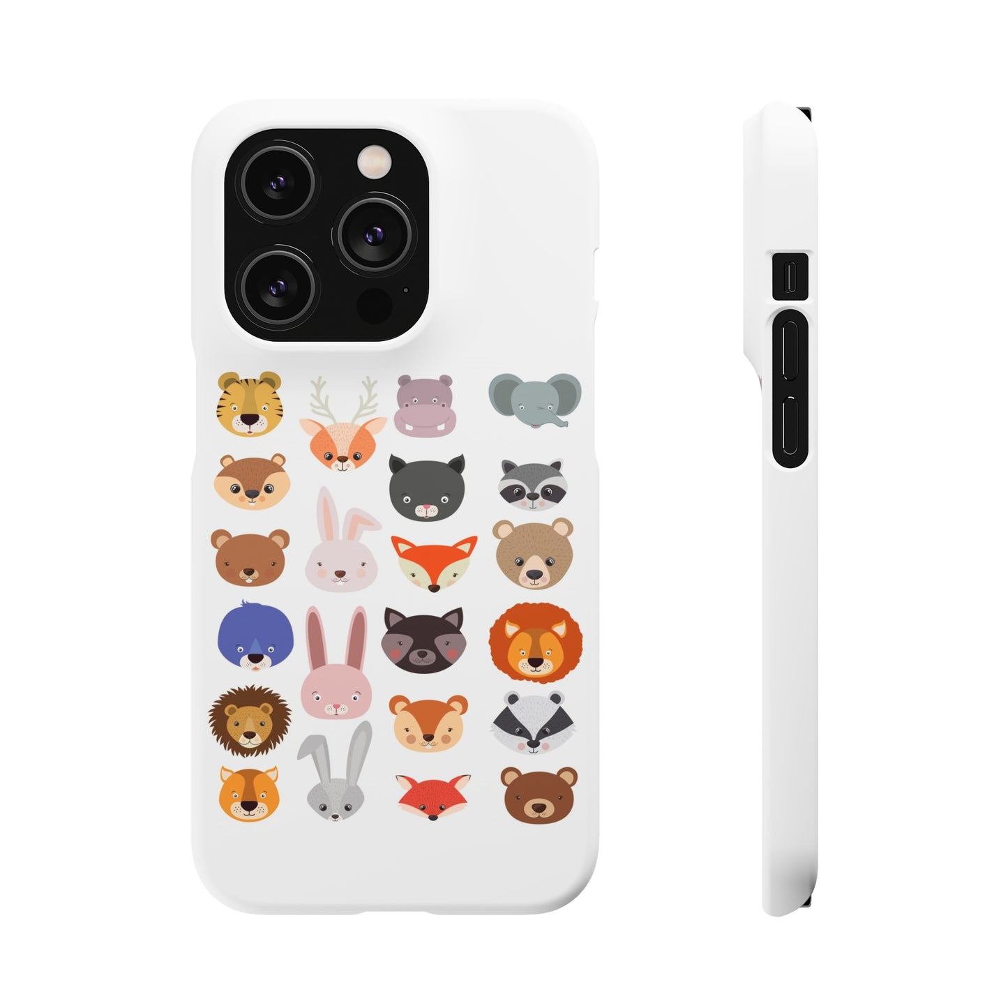 Kids Animal Snap Cases Children’s Animal Phone Cover Wildlif e Cover.