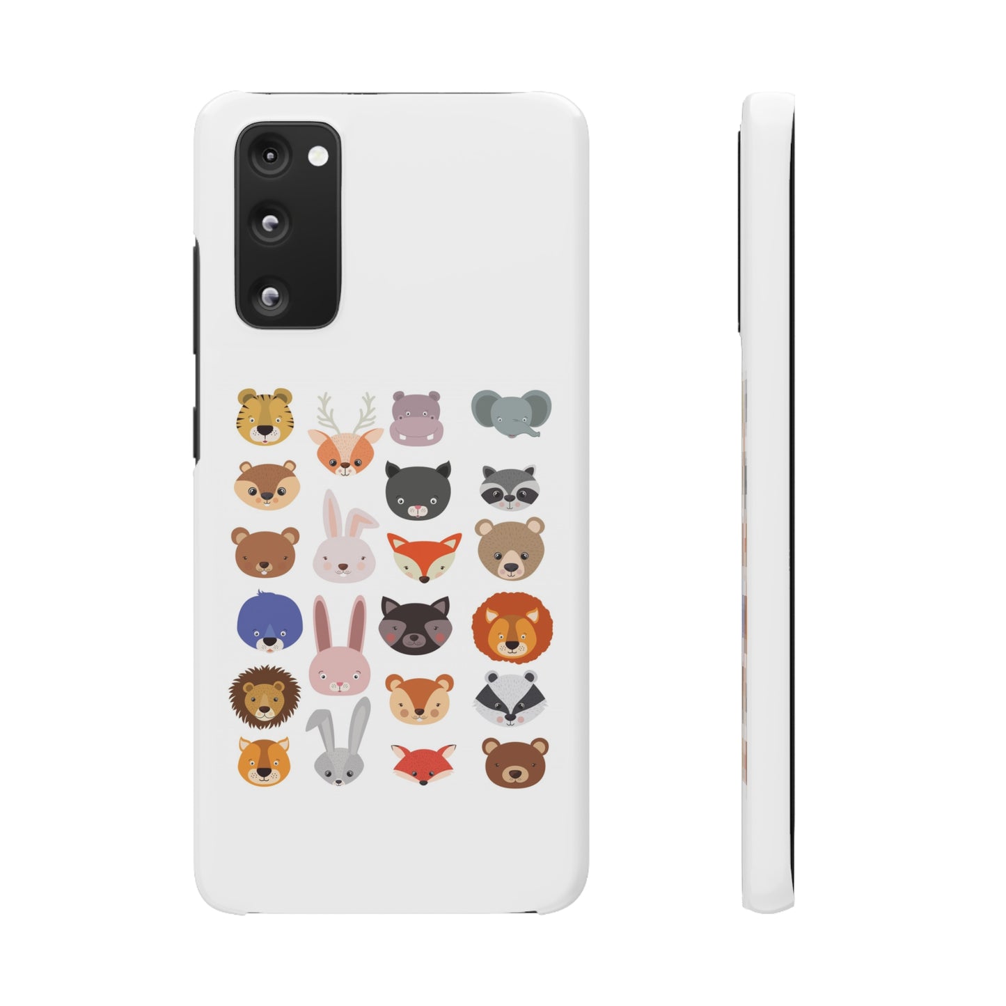 Kids Animal Snap Cases Children’s Animal Phone Cover Wildlif e Cover.