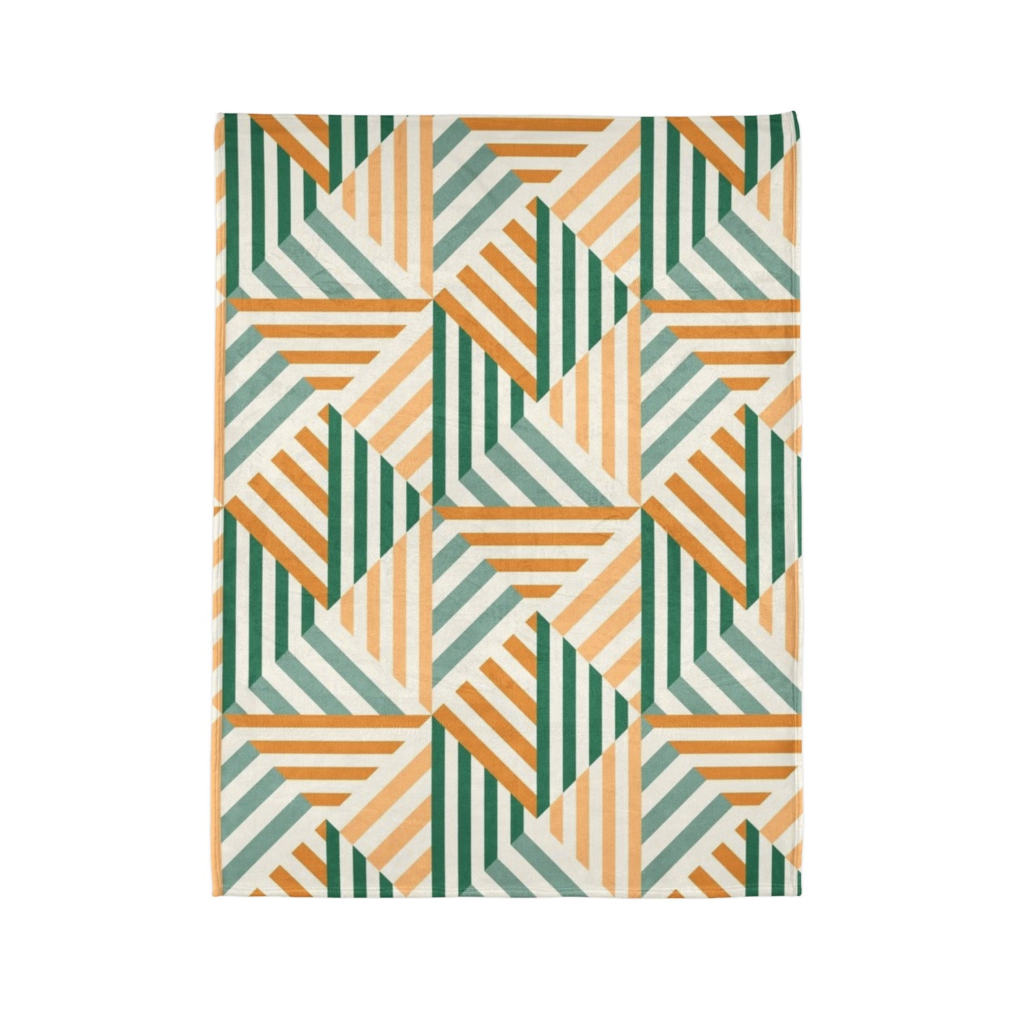 60s patterns Soft Polyester Blanket