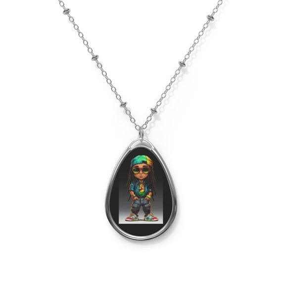 Bob marley reggae music rasta Gift, Wedding Necklace, Bridesmaid Gift, Necklace with Photo, Mothers Day Gift Waterproof Jewelry, Gift Inactive