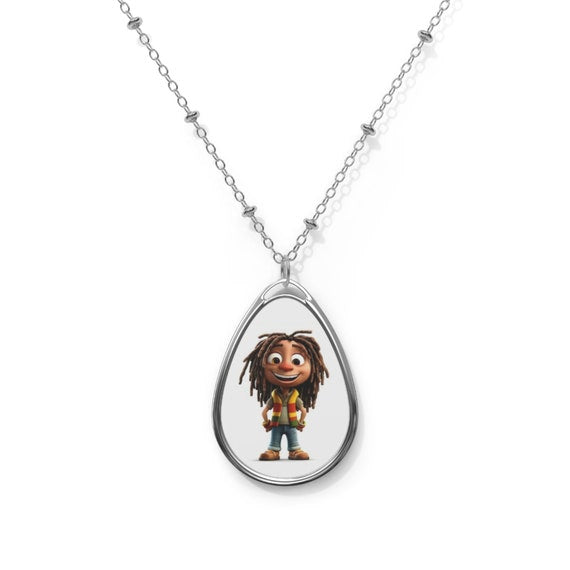 Bob marley reggae music rasta Gift, Wedding Necklace, Bridesmaid Gift, Necklace with Photo, Mothers Day Gift Waterproof Jewelry, Gift Inactive