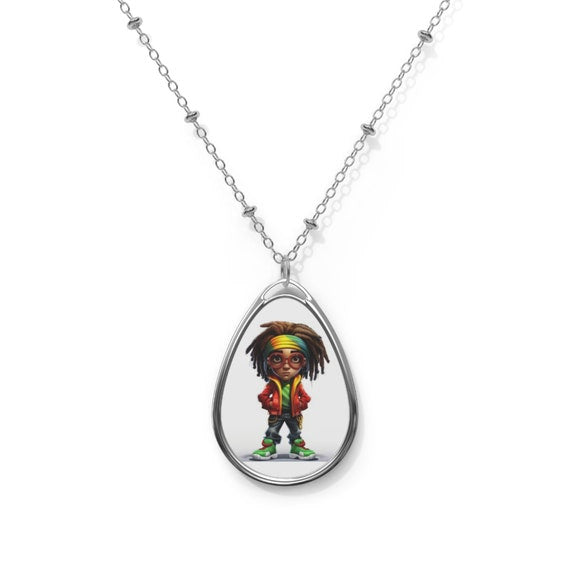 Bob marley reggae music rasta Gift, Wedding Necklace, Bridesmaid Gift, Necklace with Photo, Mothers Day Gift Waterproof Jewelry, Gift Inactive