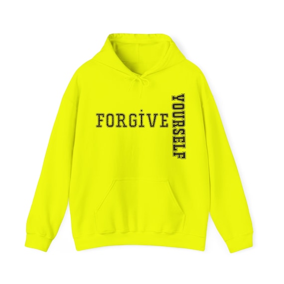 Forgive Yourself Women's Oversized Hoodies shirt Women's Solid Basic Sweatshirt with Pocket - Hoodies Gifts 911 heal yourself birthday Inactive