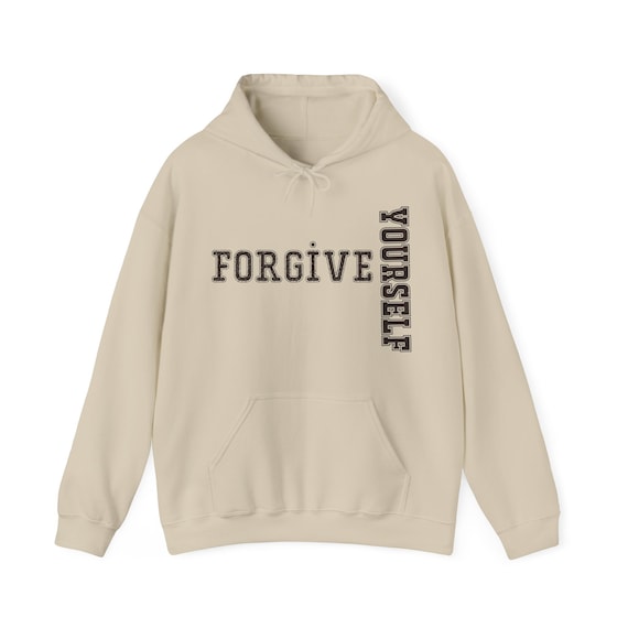 Forgive Yourself Women's Oversized Hoodies shirt Women's Solid Basic Sweatshirt with Pocket - Hoodies Gifts 911 heal yourself birthday Inactive