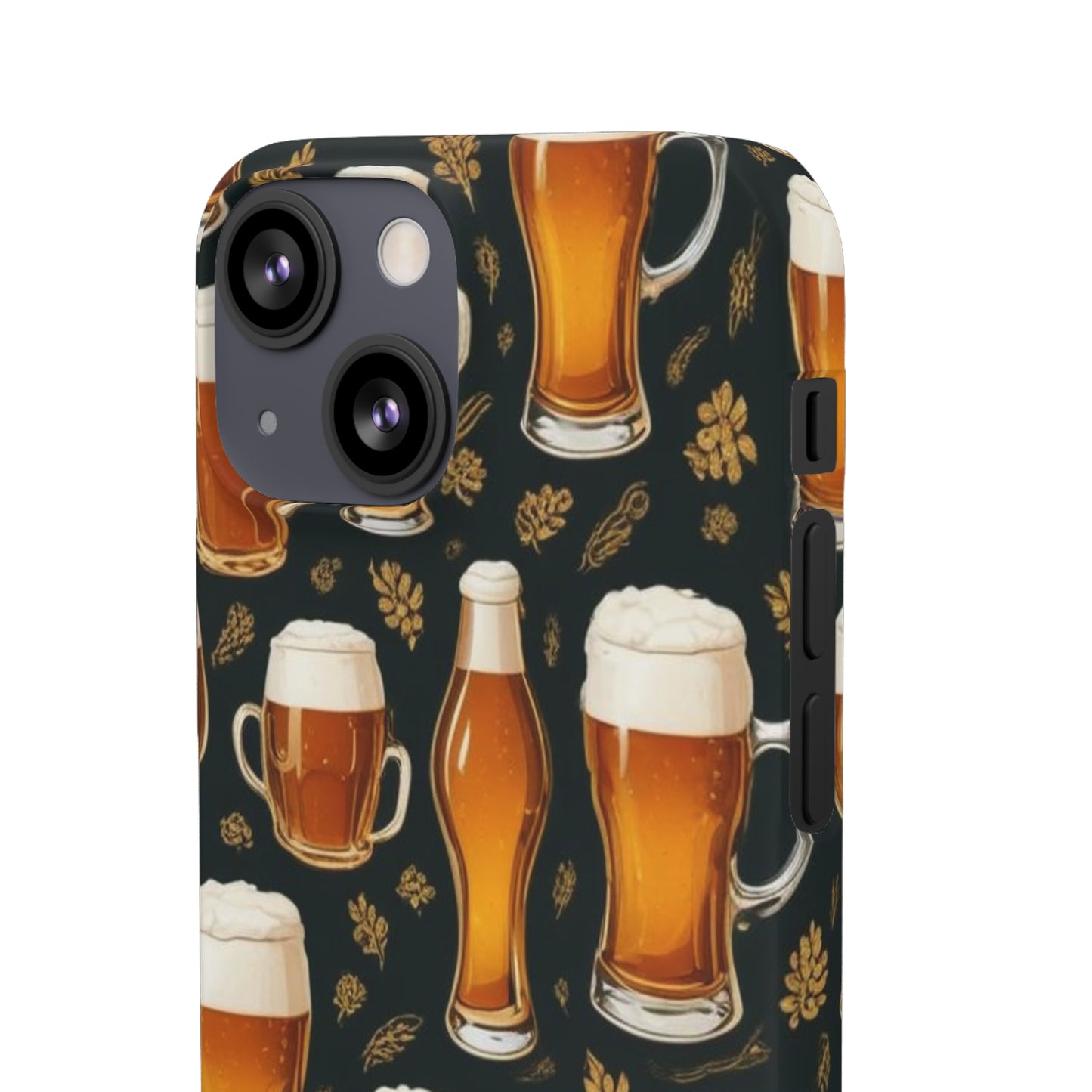 Beer Pattern Snap Cases