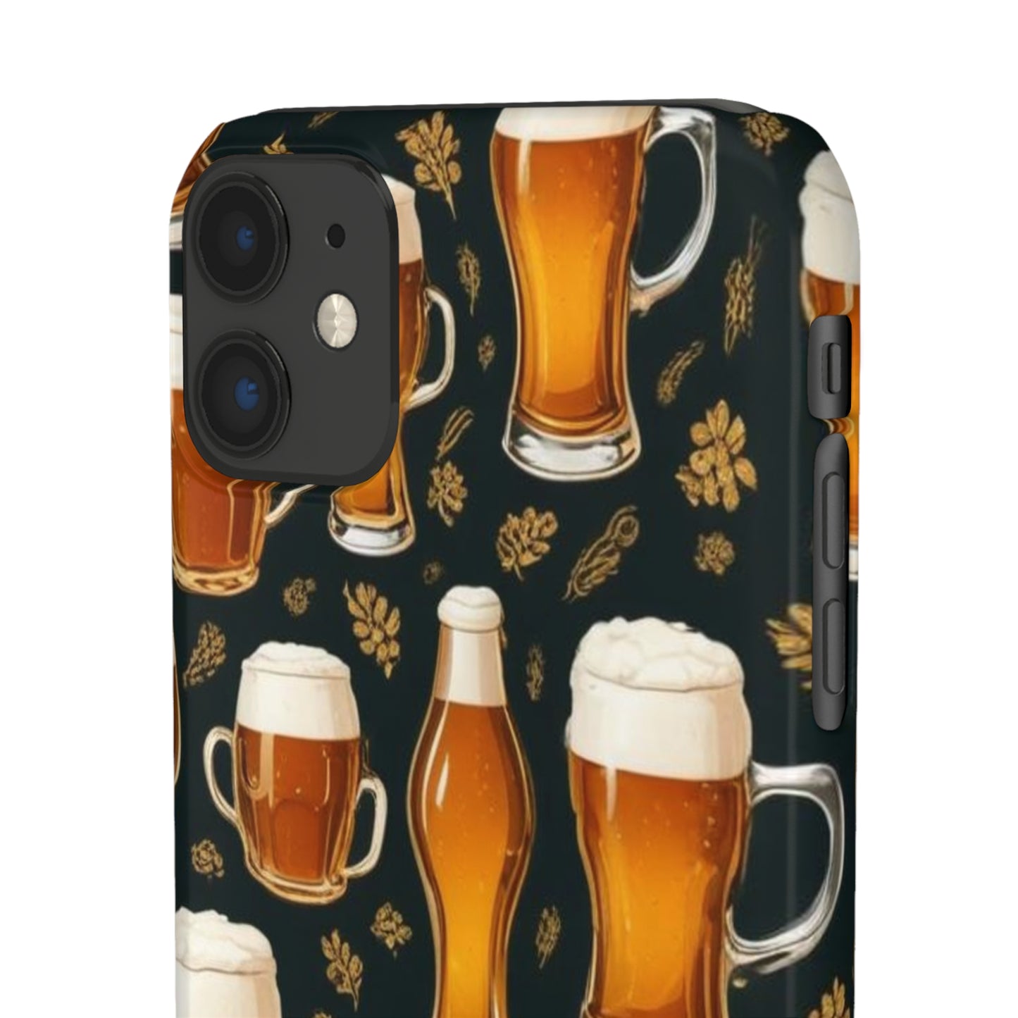 Beer Pattern Snap Cases