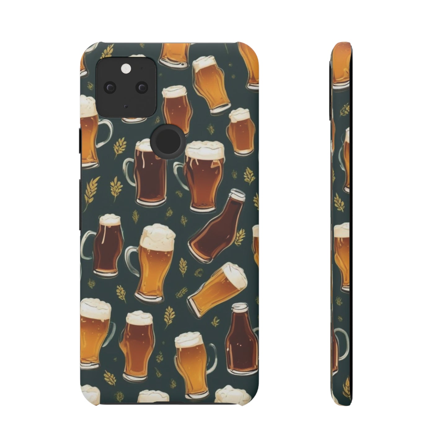 Beer Pattern Snap Cases