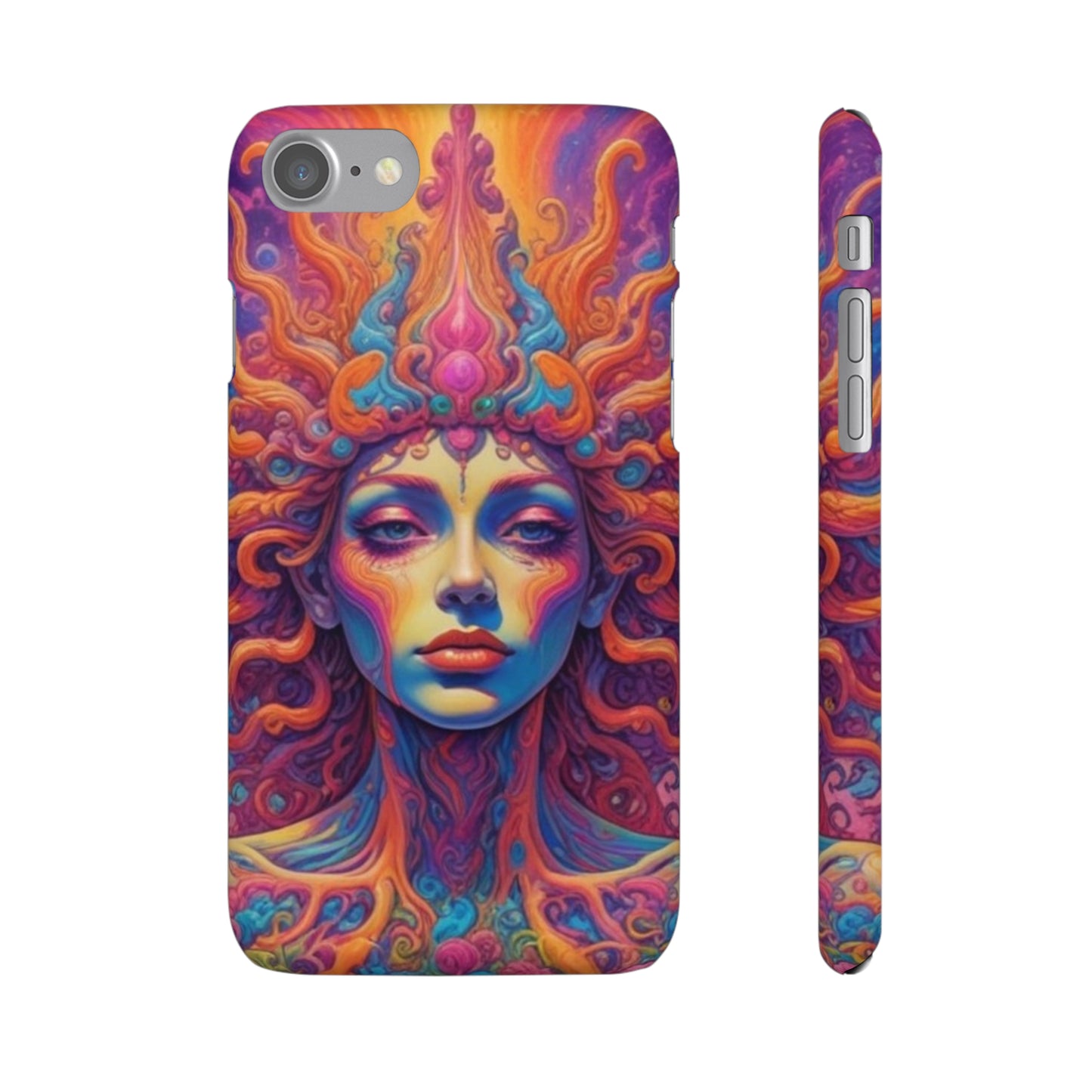 Trippy Pattern Snap Cases
