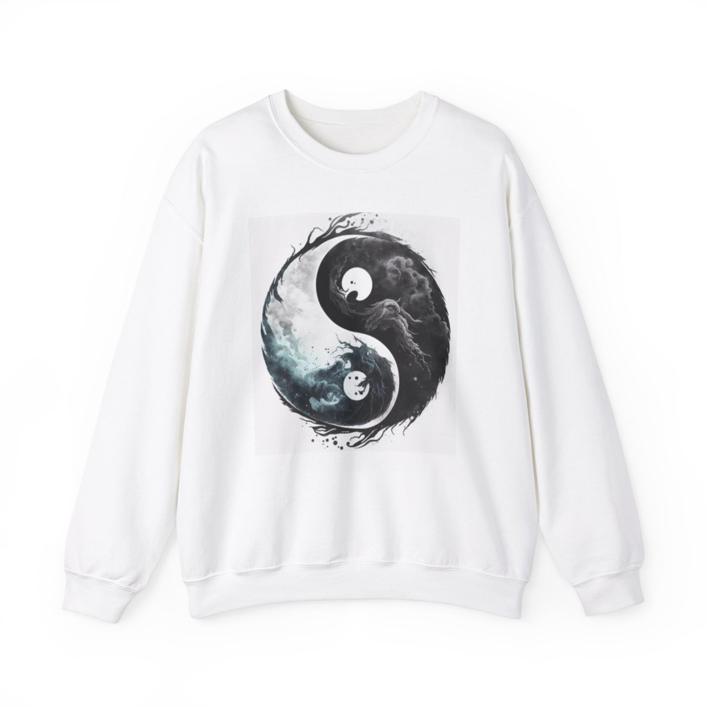 Ying Yang Unisex Heavy Blend™ Crewneck Sweatshirt