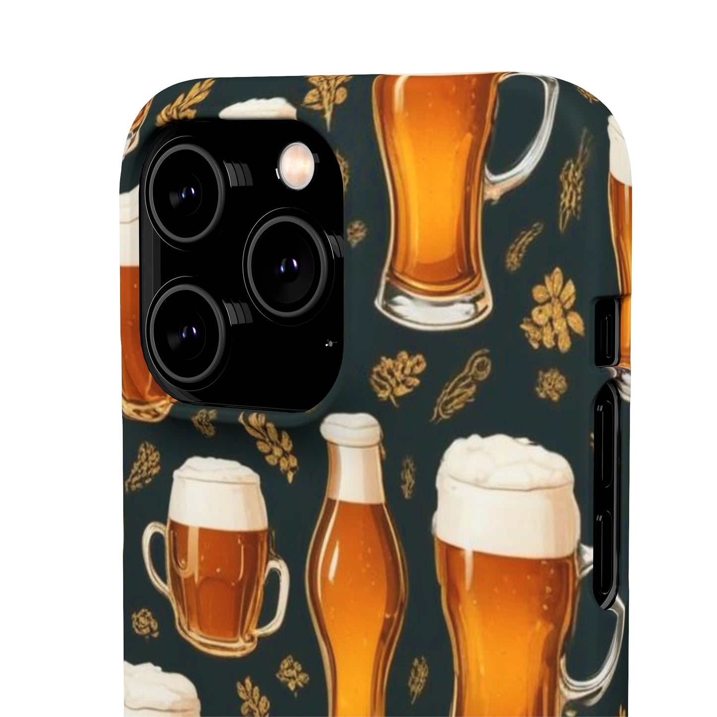 Beer Pattern Snap Cases