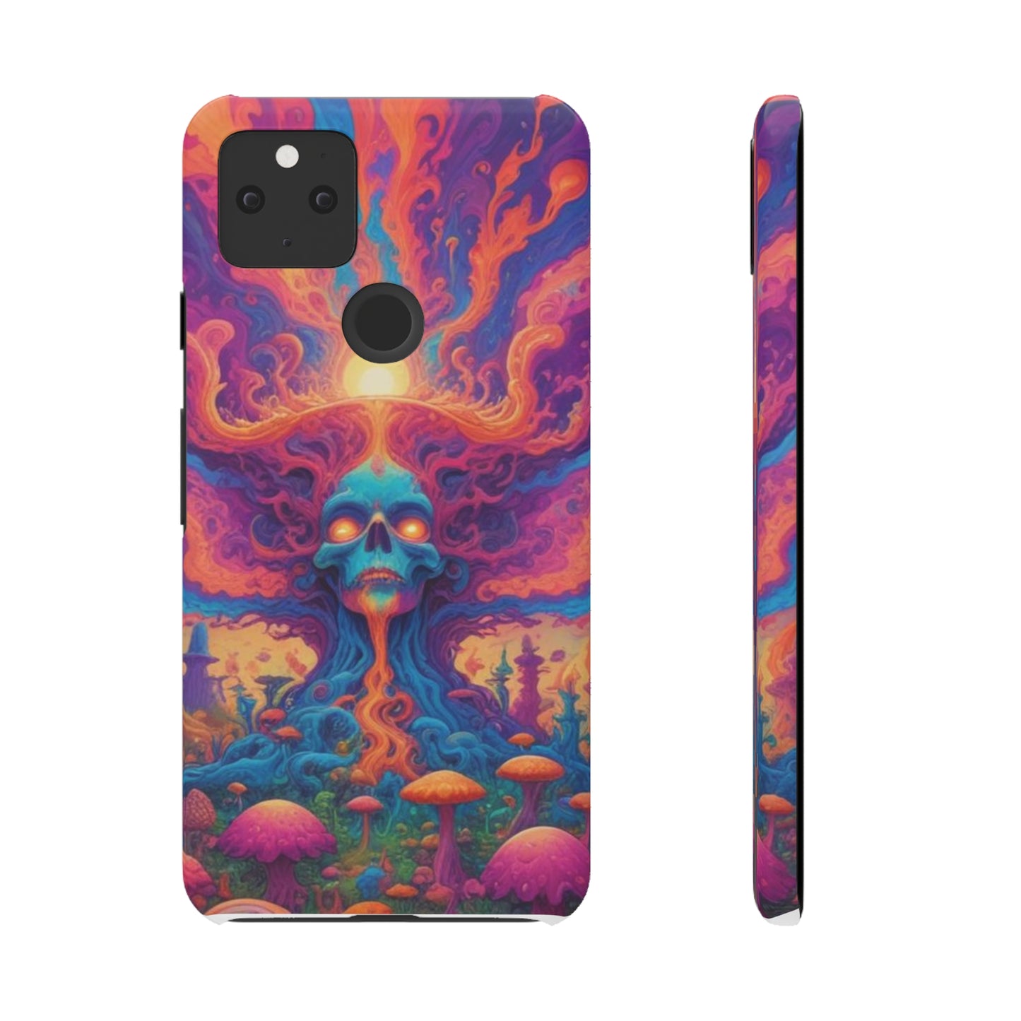 Trippy Pattern Snap Cases