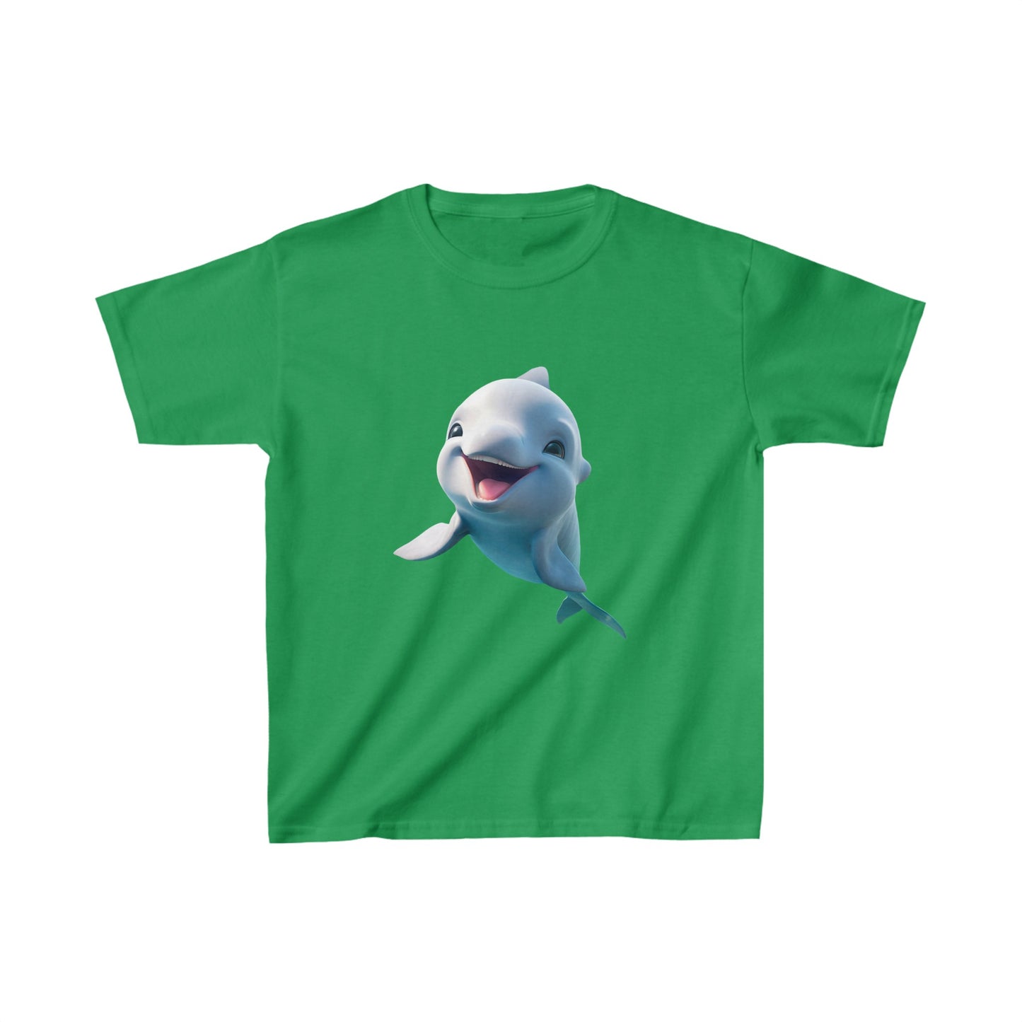 Dolphin Kids Tee boys top kids unisex top half player summer unisex clothing team spirit