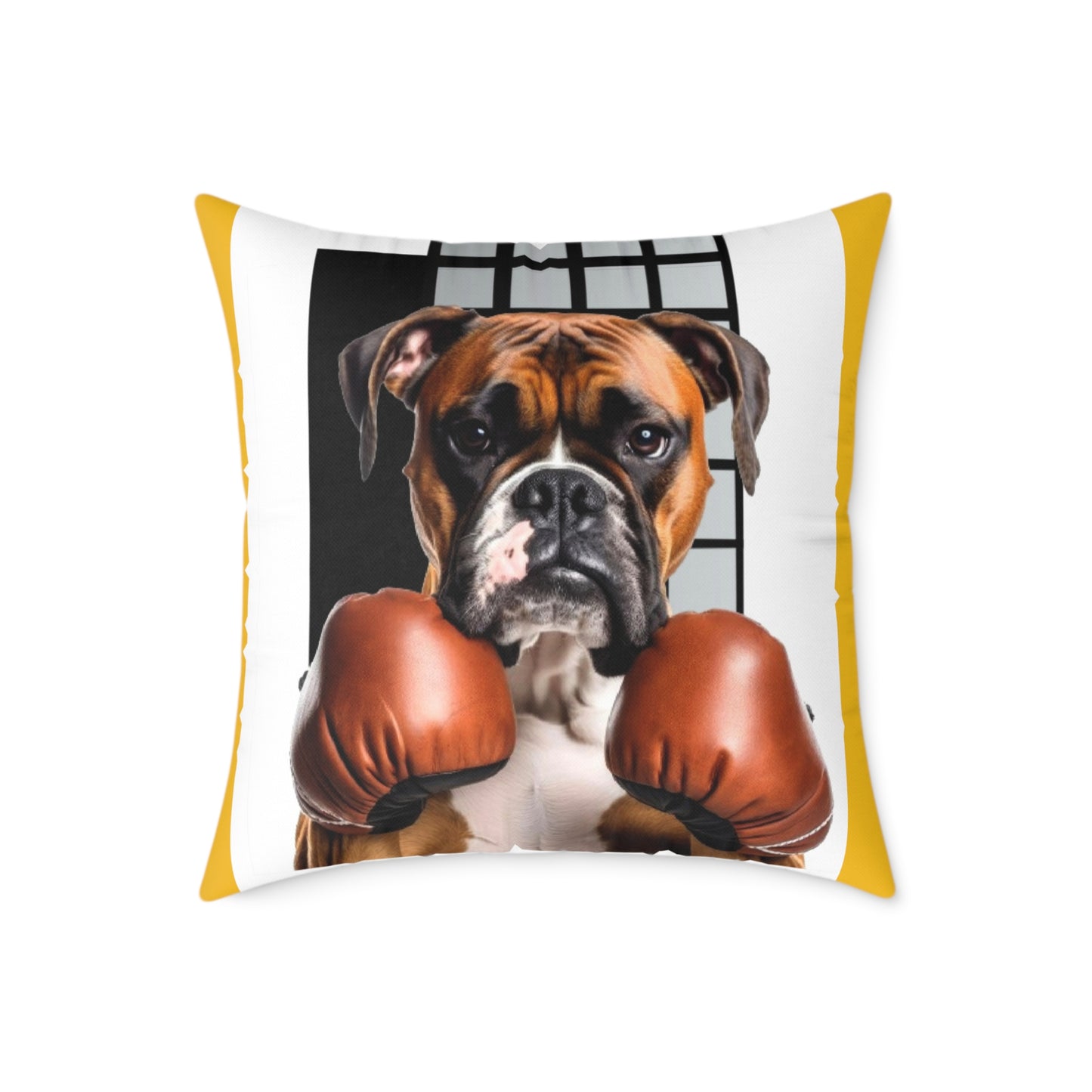 Square Poly Canvas Pillow