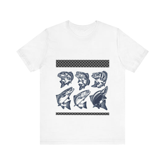 Carp Fish Jersey Short Sleeve Tshirt