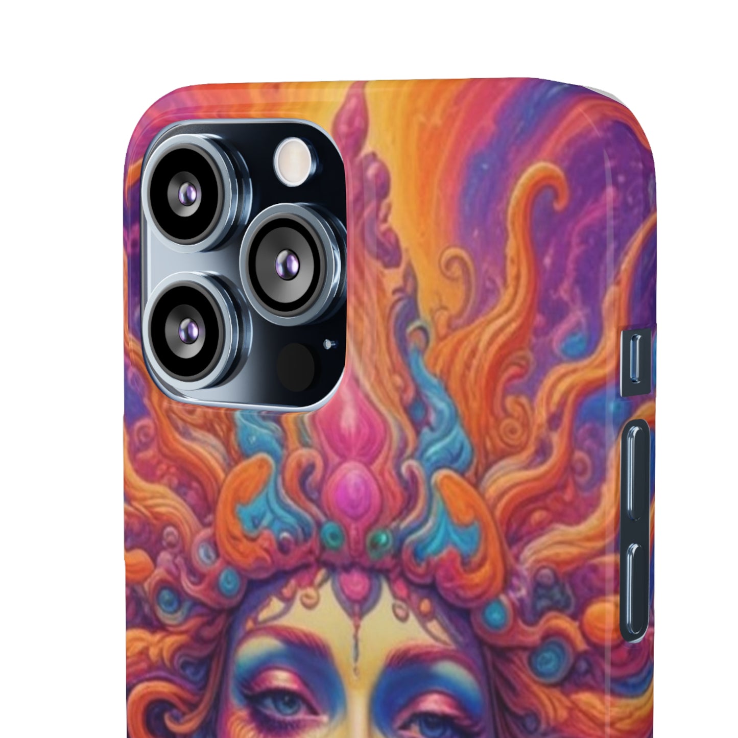 Trippy Pattern Snap Cases