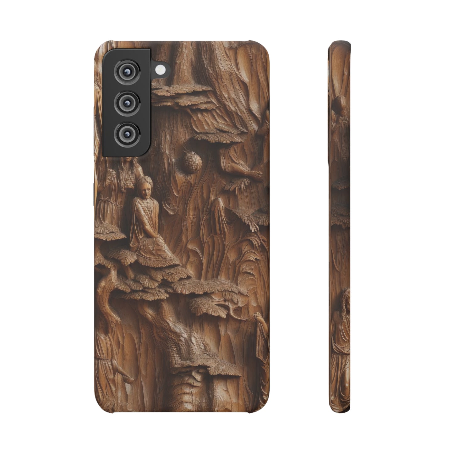 Biblical , Spiritual Carved Wood Phone cover Snap Cases .