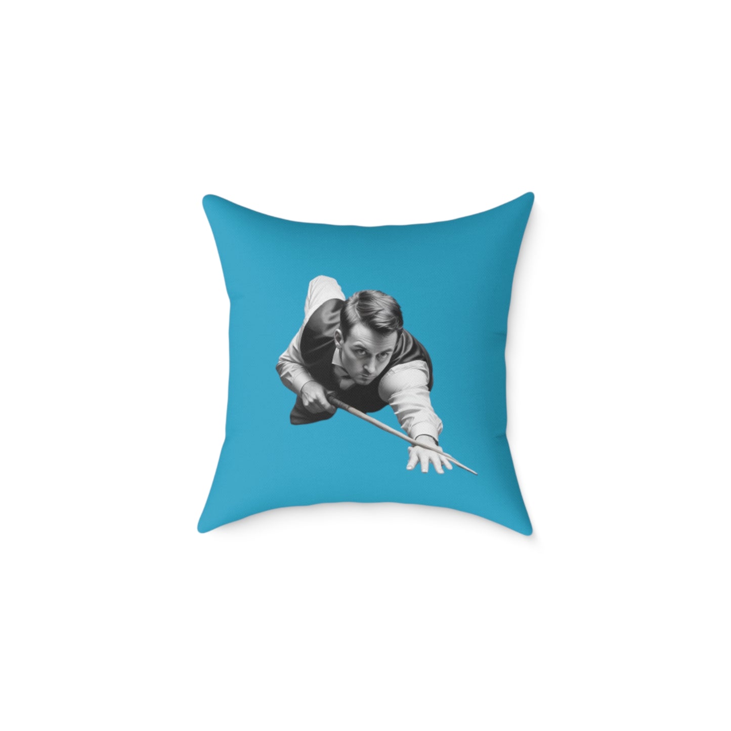 Snooker Square Poly Canvas Pillow