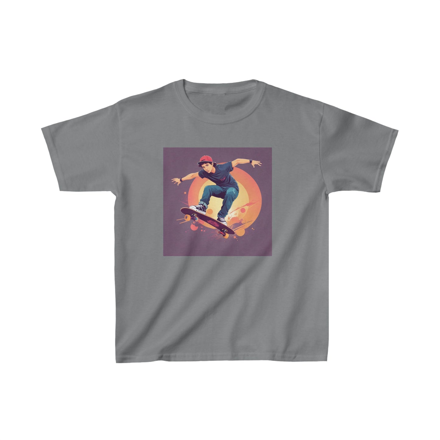 Skater Boy Kids Heavy Cotton™ Tee
