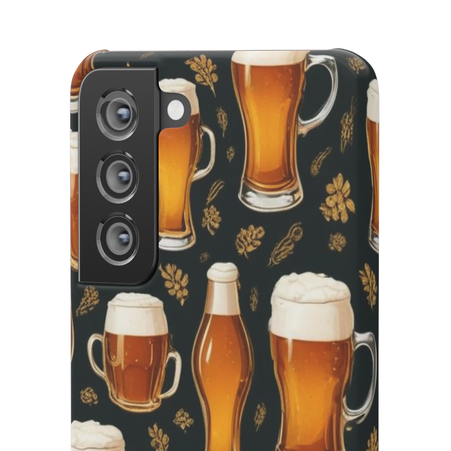 Beer Pattern Snap Cases