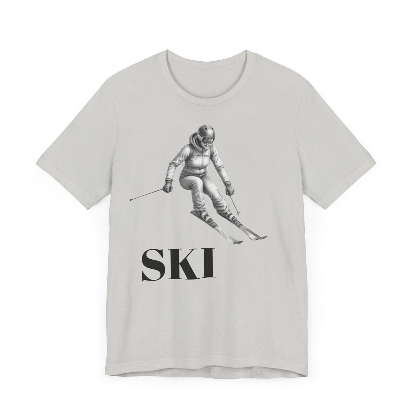 Skiing Jersey Short Sleeve Tee