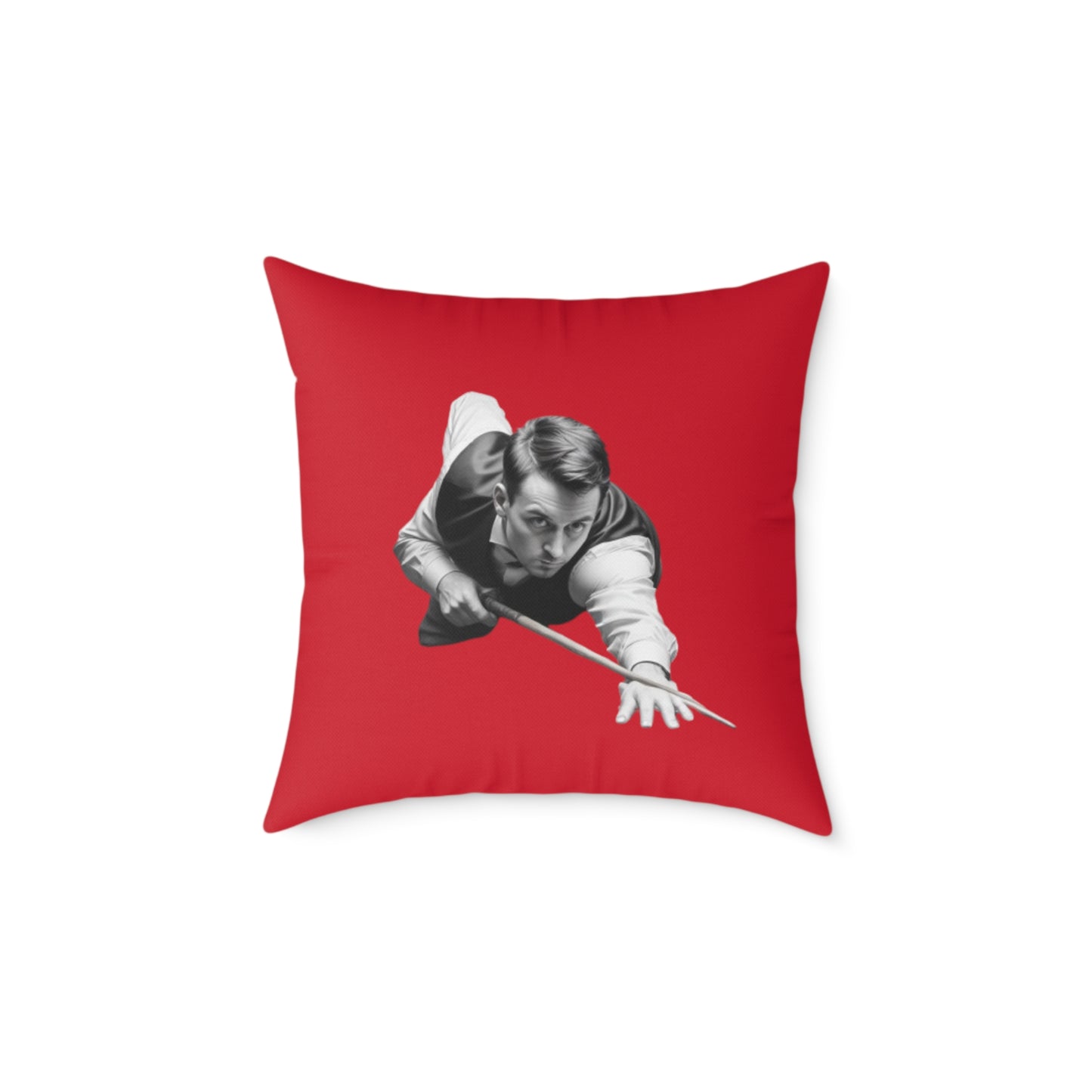 Snooker Square Poly Canvas Pillow