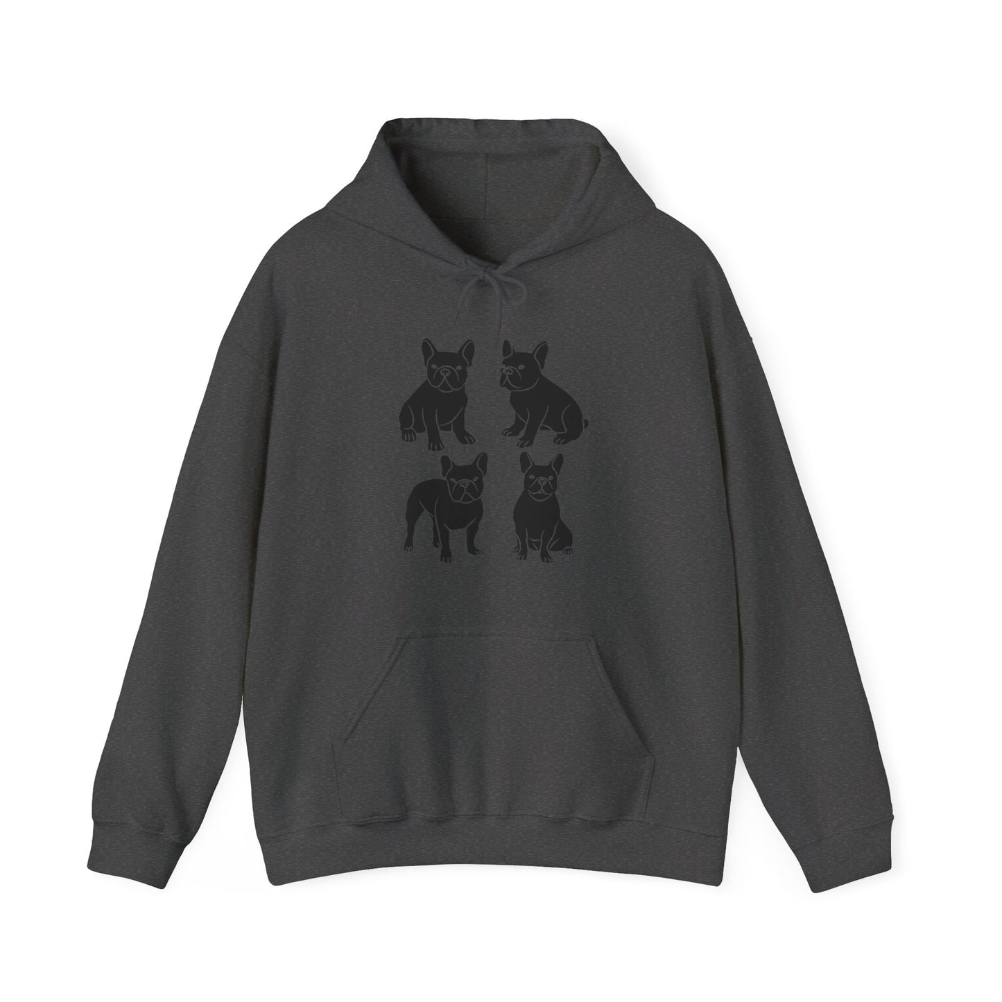 French Bulldog ,Pet Lover Prin T Unisex Heavy Blend™ Hooded Sweatshirt Dog Lover, bulldog G ift, Prin T Hoodie, Animal Lover, Frenchie  Hoodie.