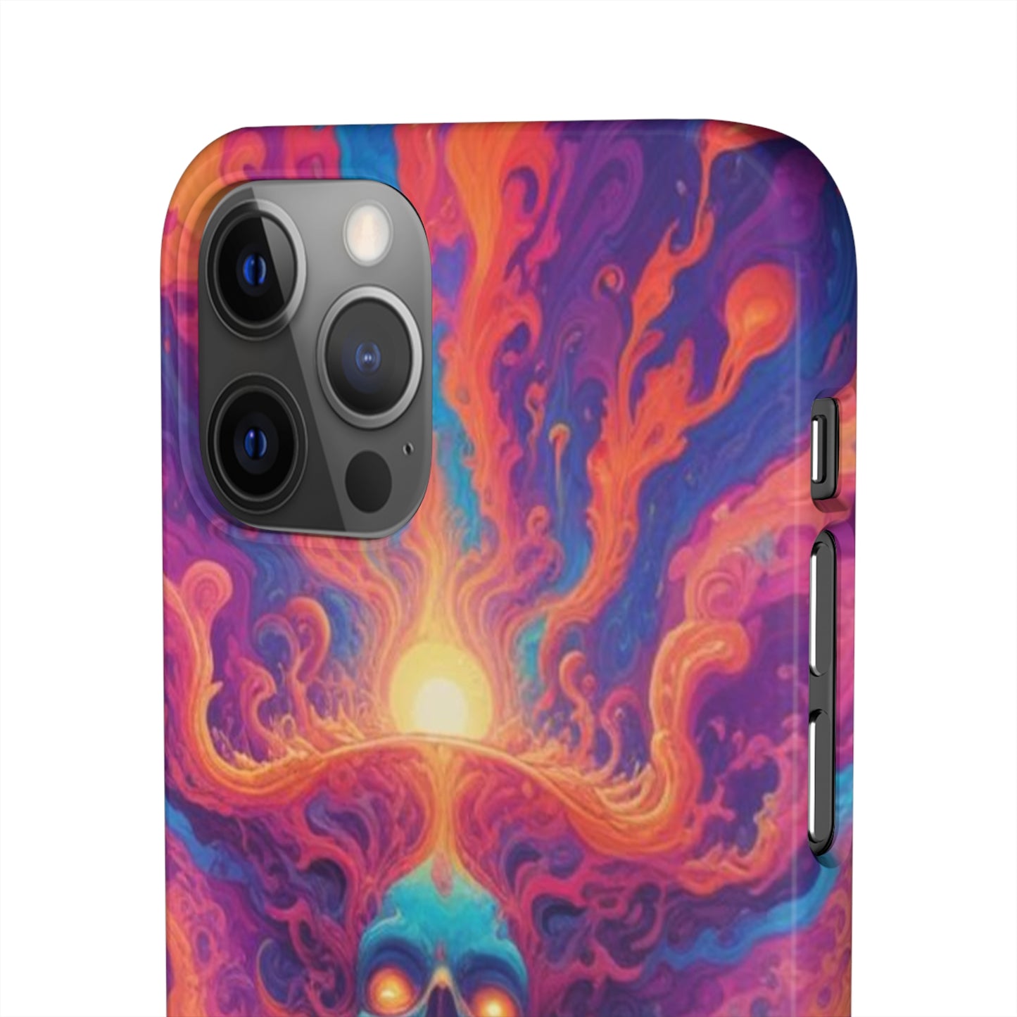 Trippy Pattern Snap Cases