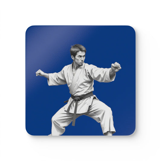 Martial Arts Corkwood Coaster Set