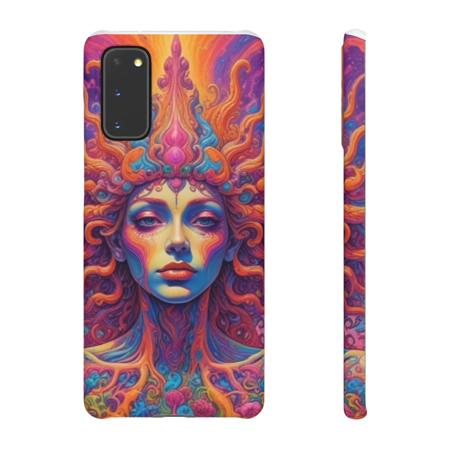 Trippy Pattern Snap Cases