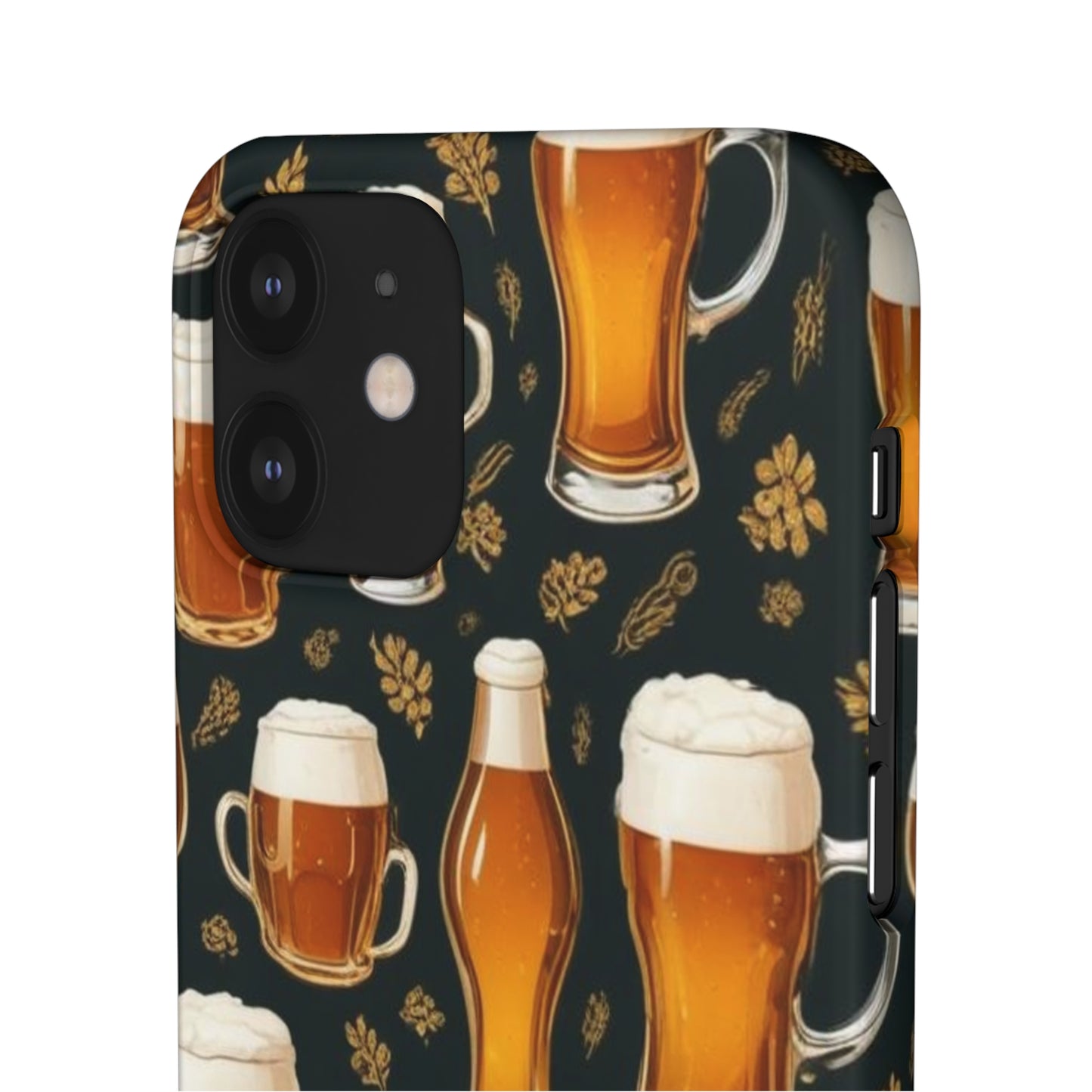 Beer Pattern Snap Cases