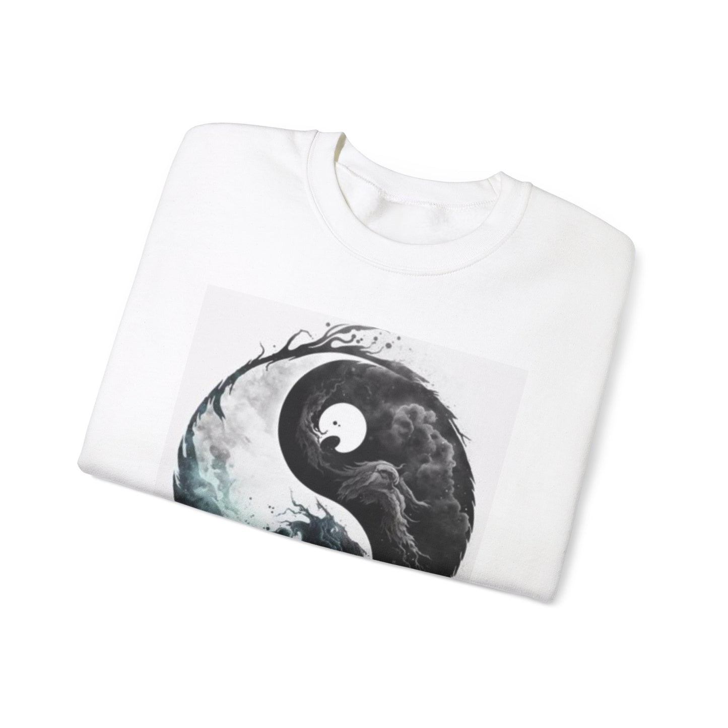 Ying Yang Unisex Heavy Blend™ Crewneck Sweatshirt